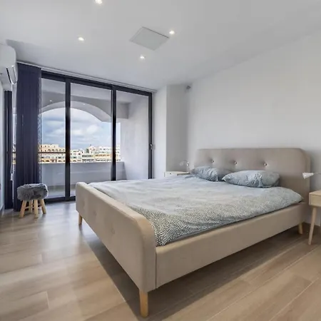 Deluxe Seaview Appartement San Ġiljan